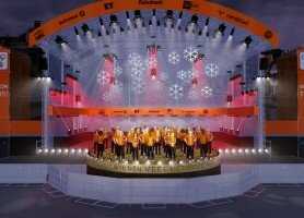 Inhuldiging Olympische sporters